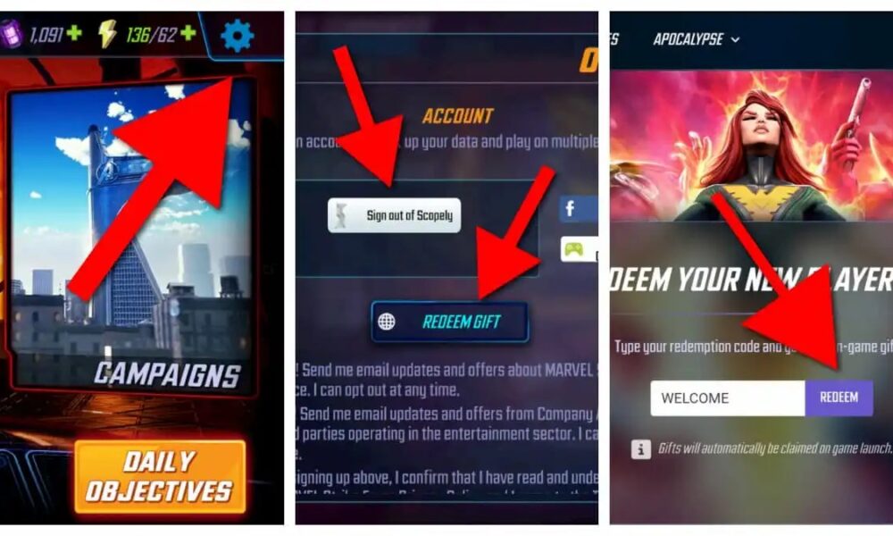 Redeem Marvel Strike Force Codes on Android, A Comprehensive Guide